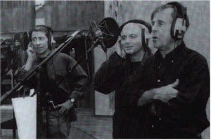 Michael Cerveris, David Garrison & John Cunningham in Studio- photo by Joan Marcus