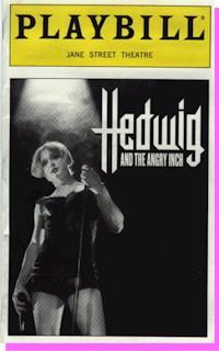 Hedwig  Playbill with Michael Cerveris